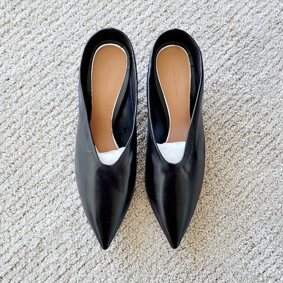 NWOT Zara leather heels - Picture 3 of 8